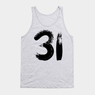 Number 31 Tank Top